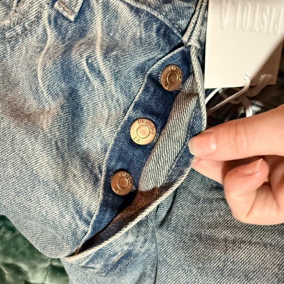 Pistola NWT Cassie Super High Rise Straight Jean Bramble - Picture 6 of 7